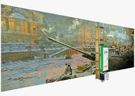 자동차 공백 도약 잉크젯 벽 Uv 프린터 1700 밀리미터 순수한 사진 프린팅 높이