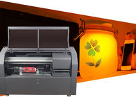 LED UV 램프 CMYKW 병 라벨 프린터 프린트 헤드 자동 청소 USB 3.0 720 - 1220 Dpi